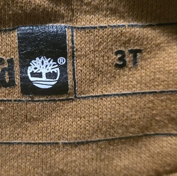 Timberland Brown Sweatshirt and Black Pants Set - Picture 3 of 3